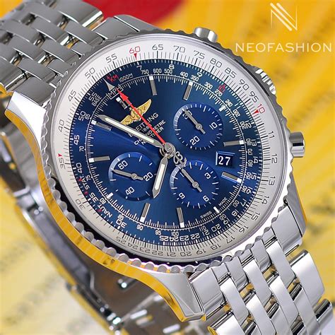 breitling navitimer blau limited edition|Breitling Navitimer 46mm price.